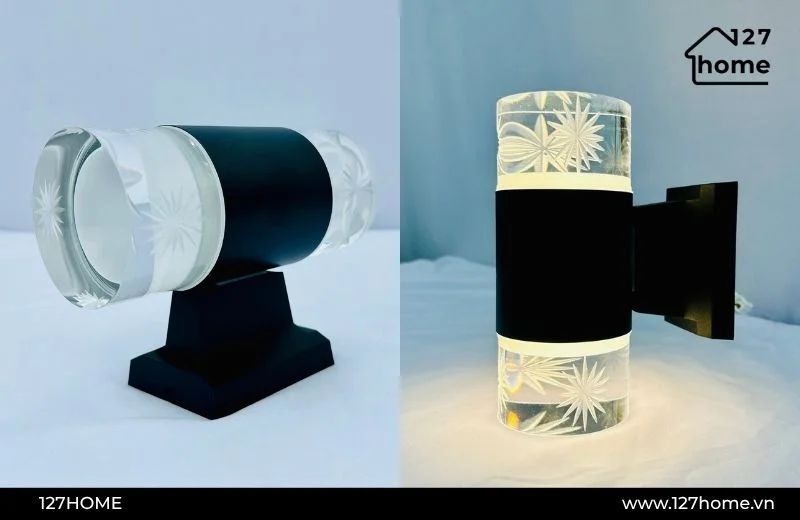 Mẫu đèn tường trang trí chống nổ tại 127 HOME