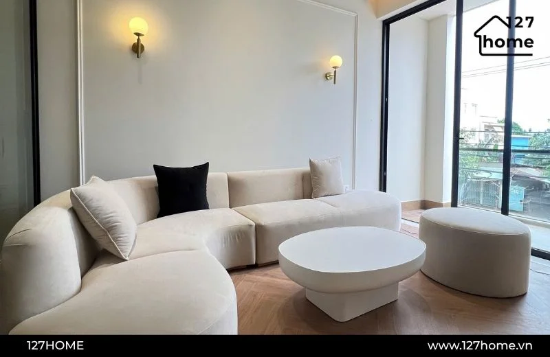 Mẫu đèn tường trang trí phòng khách tại 127 HOME