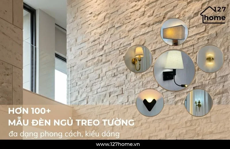 Các mẫu đèn ngủ treo tường tại 127 HOME