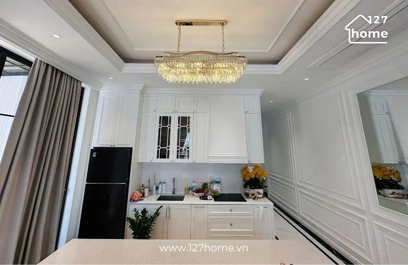 Đèn chùm hiện đại cho phòng ăn, bàn đảo bếp