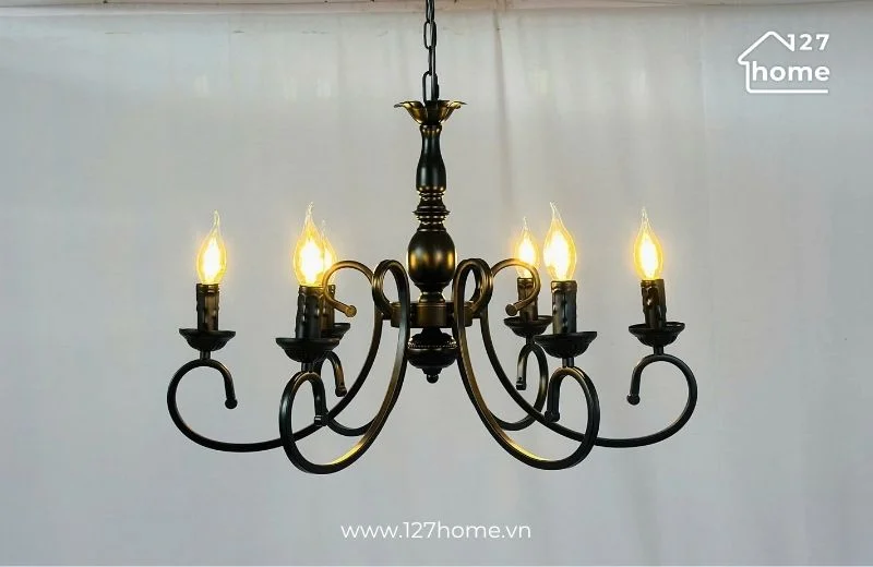 Đèn chùm nến Châu Âu DC54