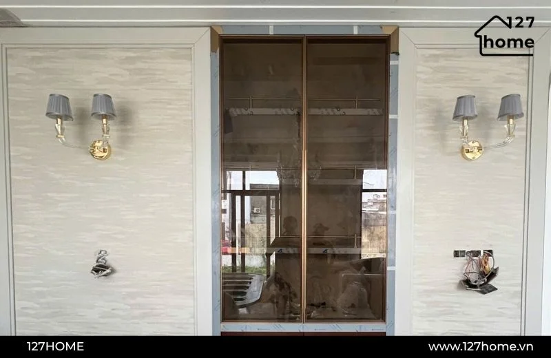 Đèn tường đôi phong cách hiện đại