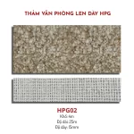 Thảm văn phòng len dày HPG02