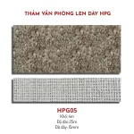 Thảm văn phòng len dày HPG05