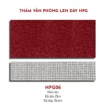 Thảm văn phòng len dày HPG06