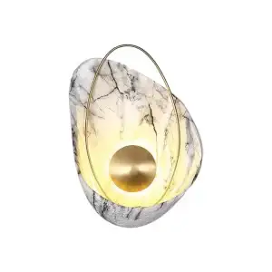 Đèn ốp tường Shella trắng