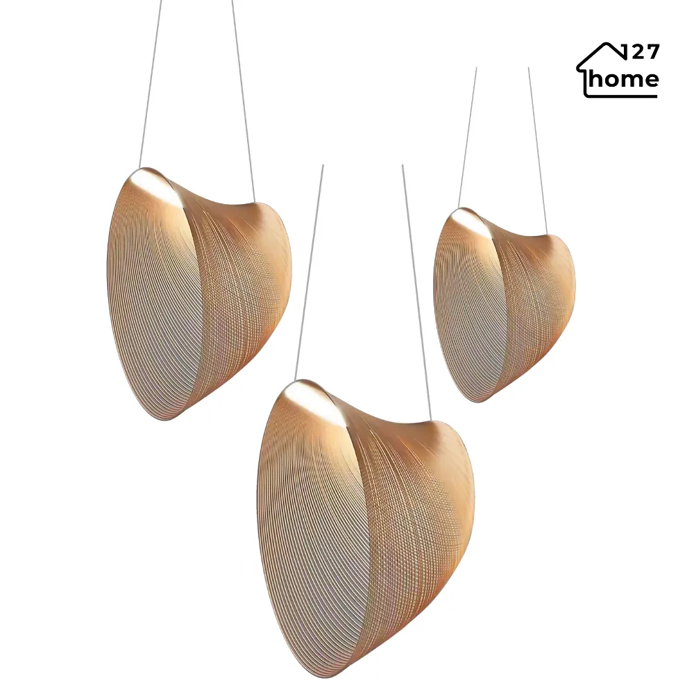Đèn thả trần Curvy TTK88 - thiết kế nghệ thuật độc đáo trang trí không gian sống hiện đại