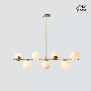 đèn thả trần tacsy ttk85n7 - thiết kế cầu tròn độc đáo trang trí không gian sống hiện đại