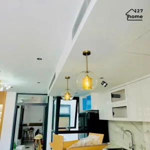 Đèn thả trần baret tt43 - thiết kế thả trần thủy tinh cao cấp trang trí không gian sống hiện đại