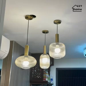 Đèn thả trần Benedict tt52 - thiết kế thả thủy tinh hiện đai trang trí không gian sống