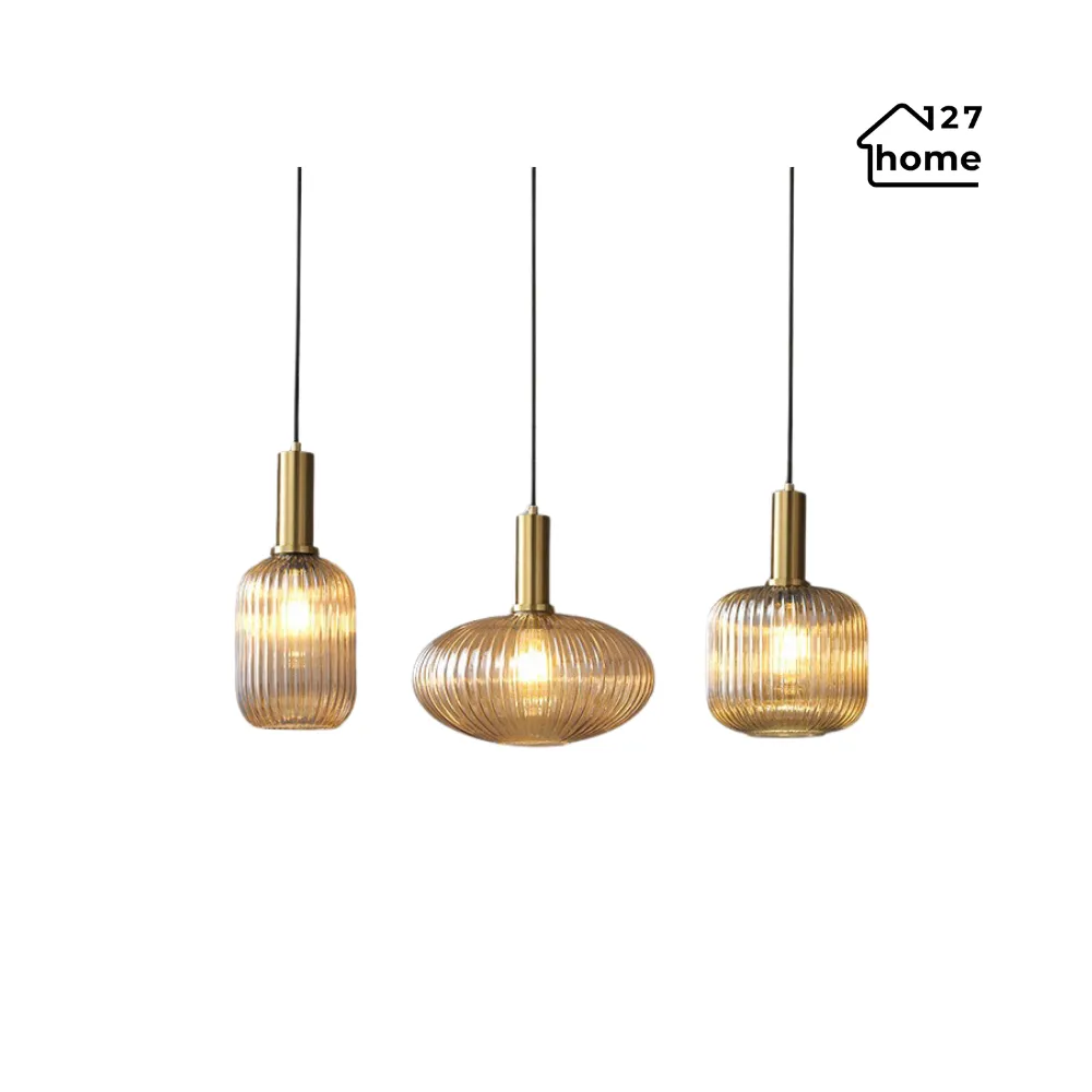 Đèn thả trần Benedict tt52 - thiết kế thả thủy tinh hiện đai trang trí không gian sống