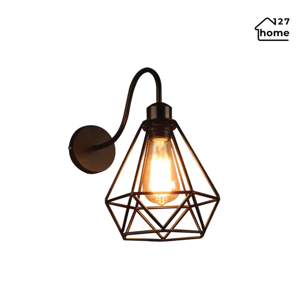 Đèn ốp tường Oscar VT11 - thiết kế hiện đại pha chút cổ điển trang trí vintage không gian sống thêm ấm áp
