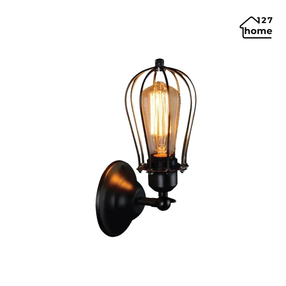 Đèn ốp tường ruby vt08 - trang trí tường quán cà phê tạo không gian ấm cúng mộc mạc