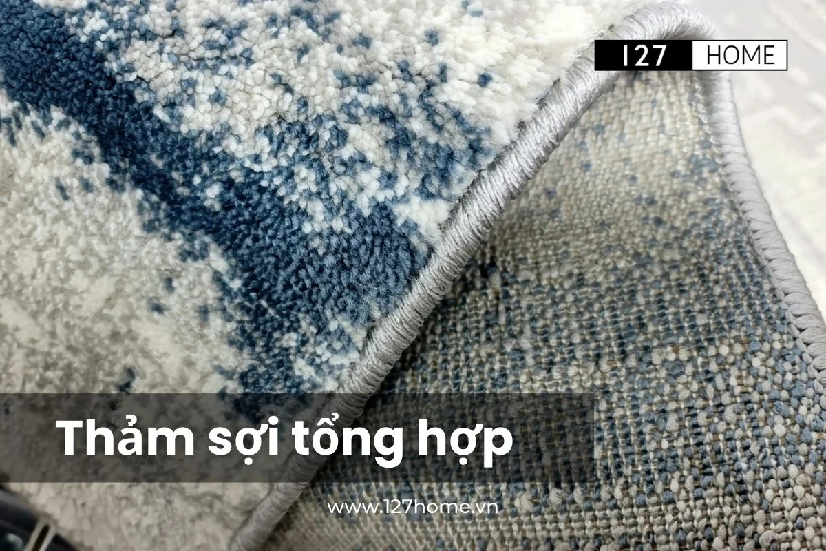 Thảm trải sàn phòng khách sợi tổng hợp 