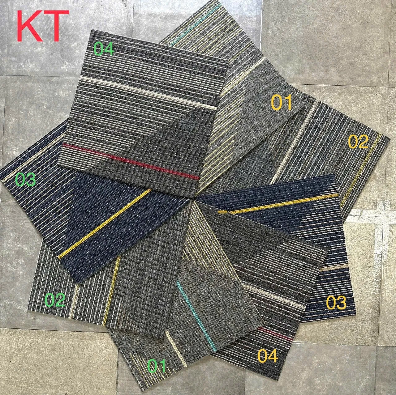 Thảm Tấm Văn Phòng KT Đa Dạng Mẫu Mã