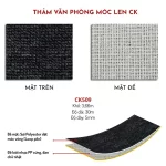 Thảm văn phòng len móc CK 509 1