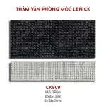 Thảm văn phòng len móc CK 509