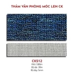 Thảm văn phòng len móc CK 512