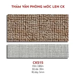 Thảm văn phòng len móc CK 515