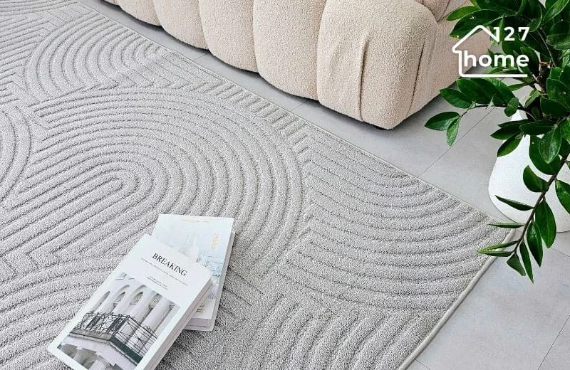 Thảm Mizu mang thiết kế tối giản