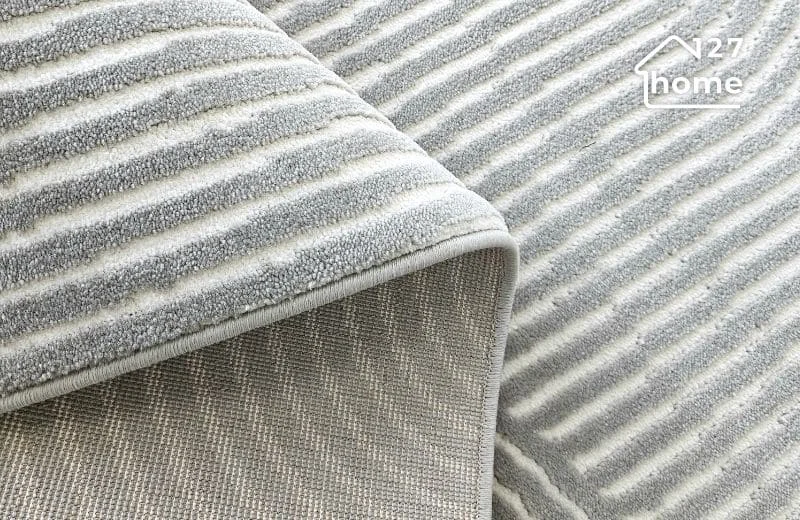 Bề mặt thảm dệt 3D Wave được hoàn thiện bằng kỹ thuật dệt từ đáy
