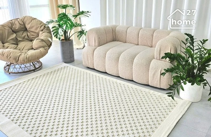 Thảm trải sàn dệt 3D Kanso đơn giản và tinh tế