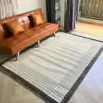 Thảm trải sàn phòng khách dệt 3D Stripe 1
