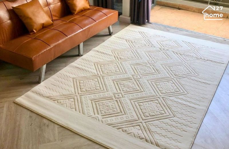 Lưu ý cách chọn thảm phòng khách 3x4m phù hợp