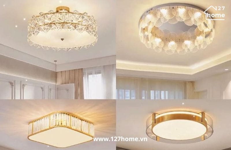 Người mệnh Thuỷ thích hợp với đèn pha lê, thuỷ tinh