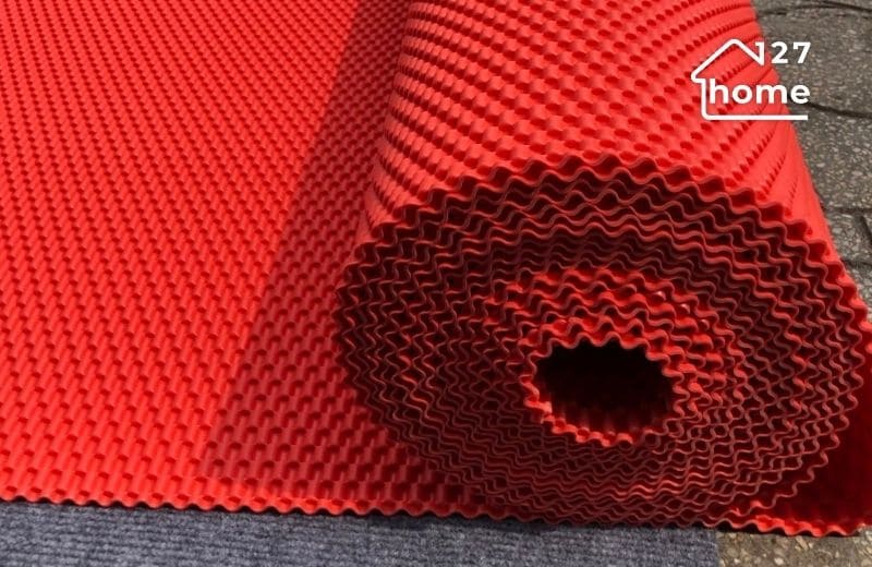 Thảm nhựa được sử dụng trong các trung tâm thương mại