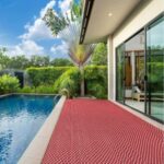 Thảm nhựa lưới dày đỏ 1