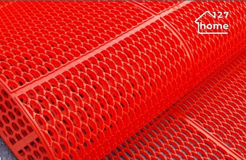 Thành phần cao su ngăn chặn rủi ro bị trượt ngã khi di chuyển