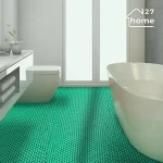 Thảm nhựa lưới chống trượt TH xanh lá