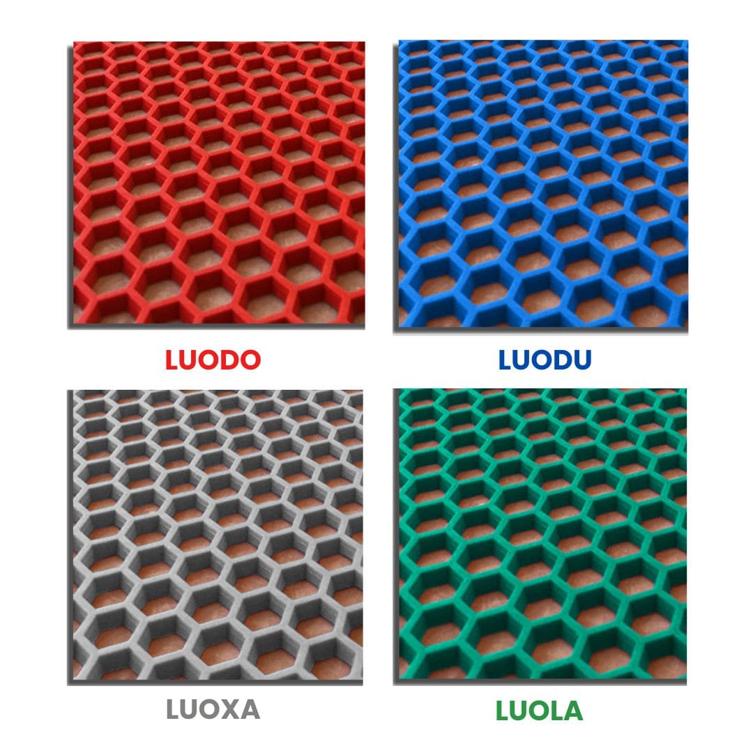 Thảm nhựa lưới tổ ong 1