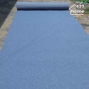 Thảm nỉ sự kiện mỏng xám trơn