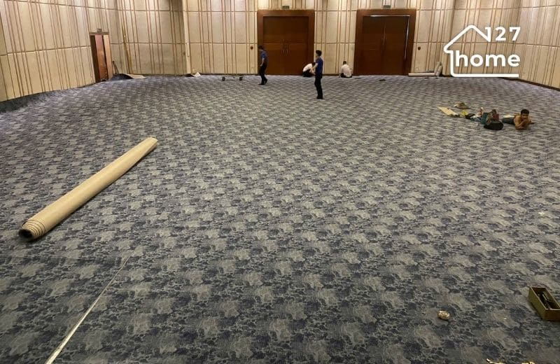 Cân nhắc thêm các yếu tố khi sắm sửa thảm trải hội trường