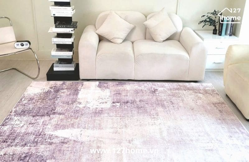 Thảm trải sàn 2mx3m len nhung lông mềm