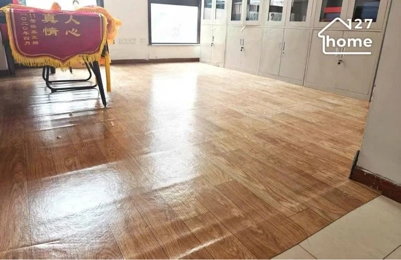 Tấm simili trải sàn vân gỗ
