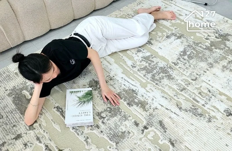 Thảm phòng ngủ tạo cảm giác êm ái