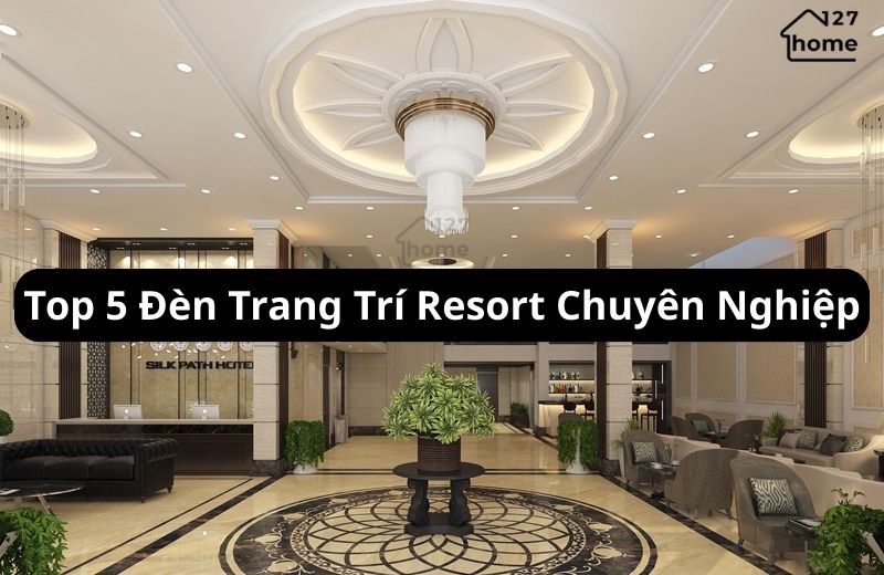 đèn trang trí resort