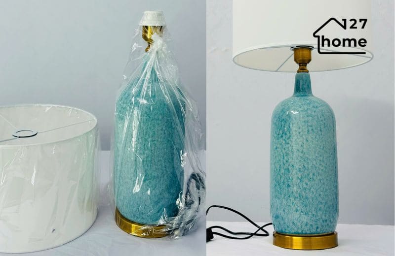 Đèn bàn Siline DB102 sử dụng bóng E27 dễ dàng thay thế