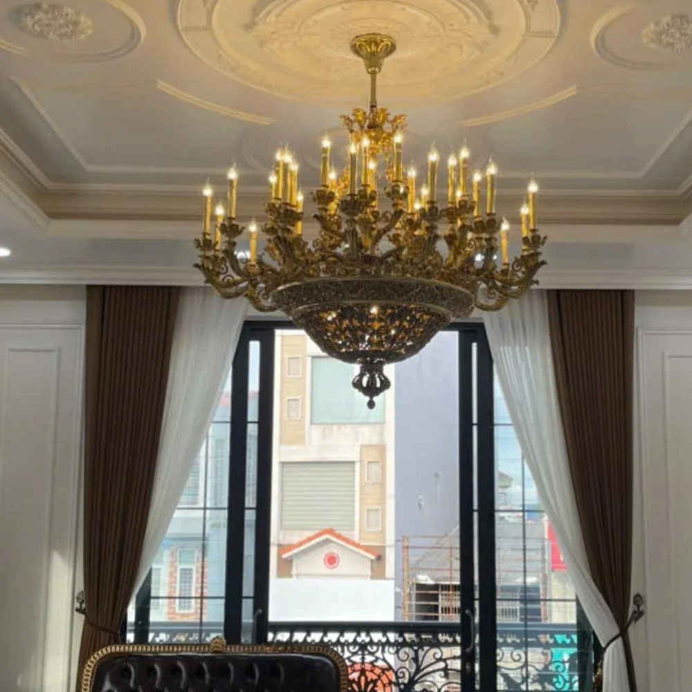 Đèn Chùm Đồng DCD9918 1