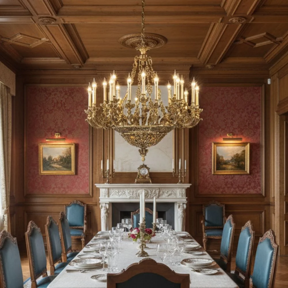 Đèn Chùm Đồng DCD9918 3