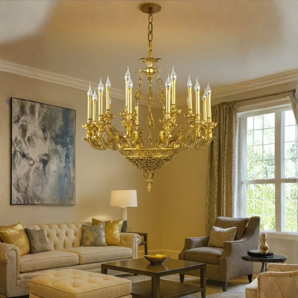 Đèn Chùm Đồng DCD9918 5