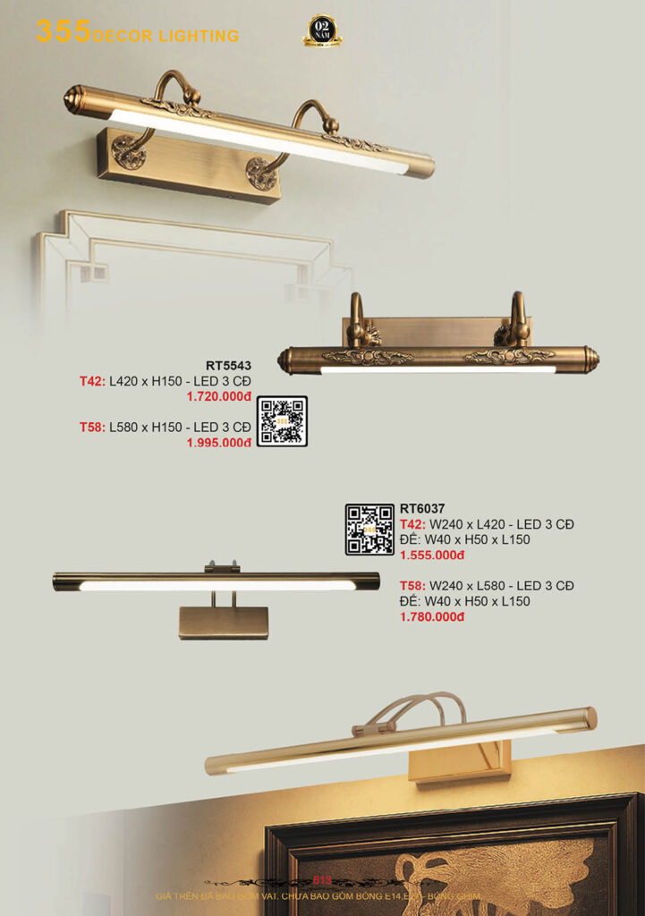 Catalogue đèn 2026 A4-614
