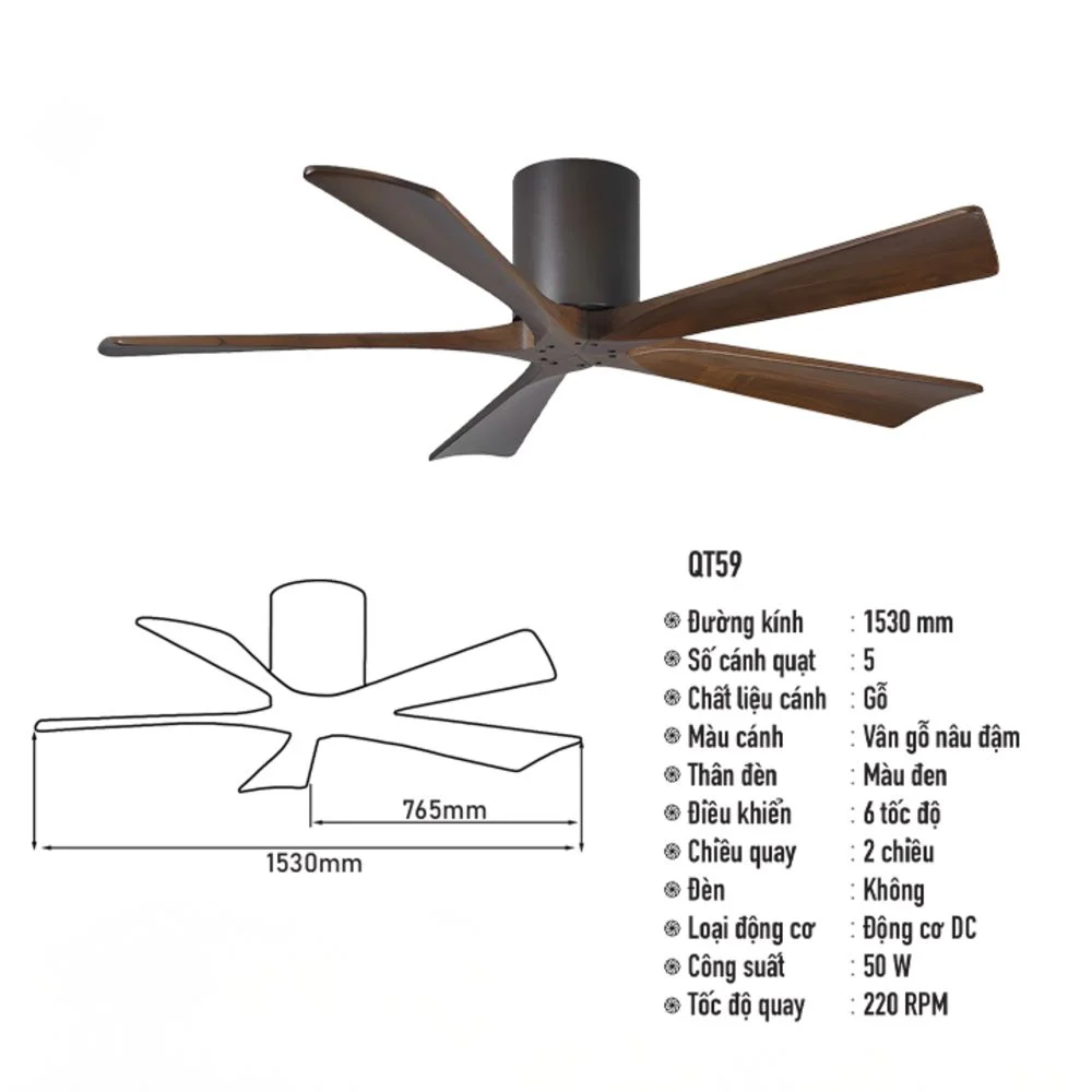 Quạt Trần Anthony QT59