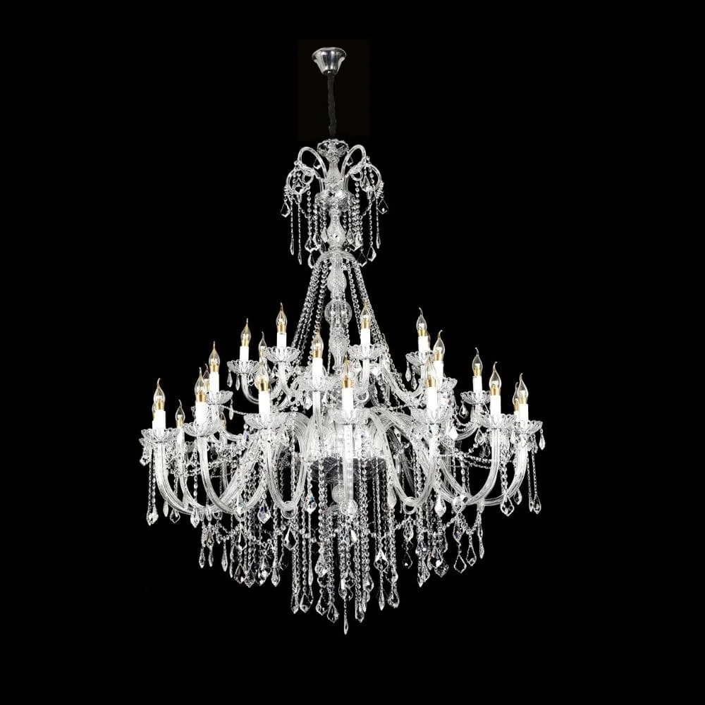 den-chum-nen-pha-le-DC1057T32-2 Đèn chùm nến pha lê DC1057T32