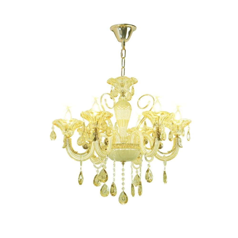 den-chum-nen-pha-le-DC9087T6 Đèn chùm nến pha lê DC9087