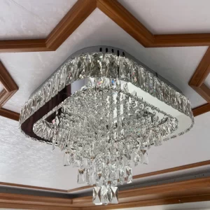 Đèn Ốp Trần Pha Lê OTPL6384VUONG 27
