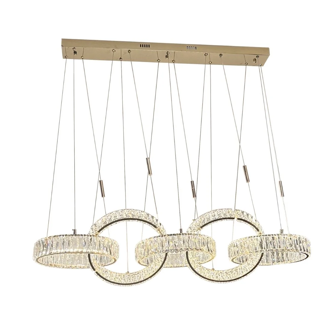 Đèn thả pha lê THD7059